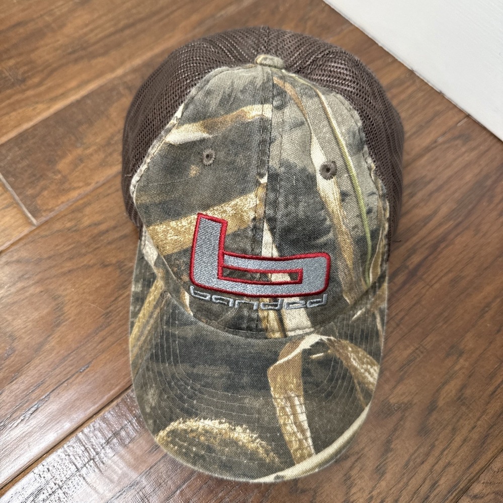 Banded Gear Logo Realtree MAX 5 Camo Cotton Hunting Hat‎ Cap Adjustable Cowboy